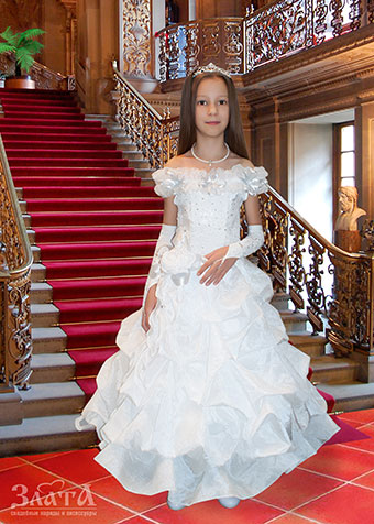 Детские платья на выпускной в Витебске прокат свадебный салон Злата